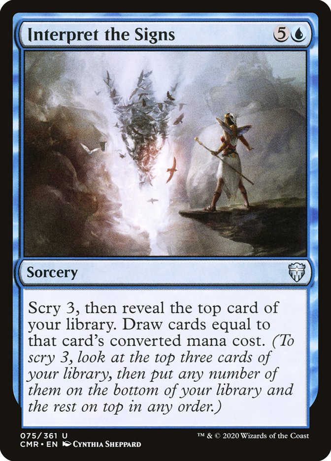 Interpret the Signs [Commander Legends] | Local Legends