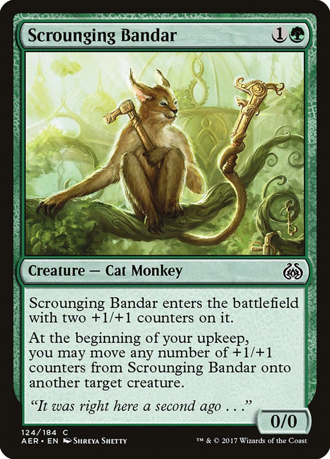 Scrounging Bandar [Aether Revolt] | Golgari Games