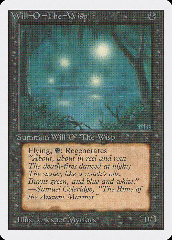 Will-o'-the-Wisp [Unlimited Edition] | Golgari Games