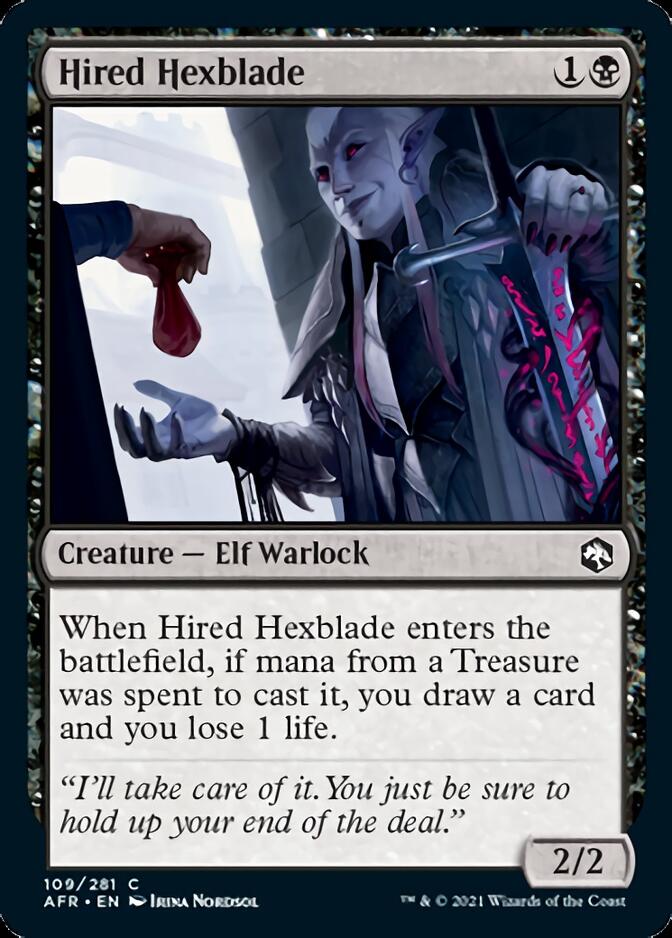 Hired Hexblade [Dungeons & Dragons: Adventures in the Forgotten Realms] | Local Legends