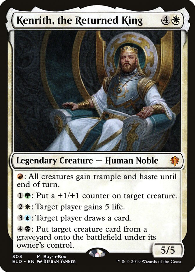 Kenrith, the Returned King (Buy-A-Box) [Throne of Eldraine Promos] | Local Legends