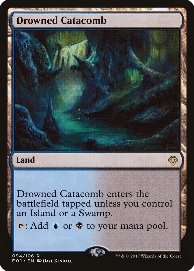 Drowned Catacomb [Archenemy: Nicol Bolas] | Golgari Games