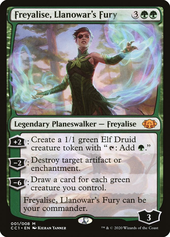 Freyalise, Llanowar's Fury [Commander Collection: Green] | Golgari Games