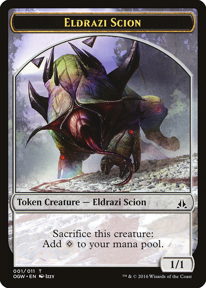 Eldrazi Scion Token (001/011) [Oath of the Gatewatch Tokens] | Golgari Games