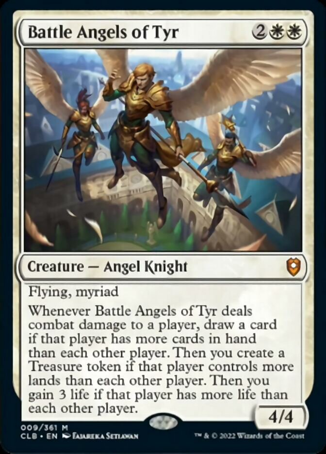 Battle Angels of Tyr [Commander Legends: Battle for Baldur's Gate] | Golgari Games