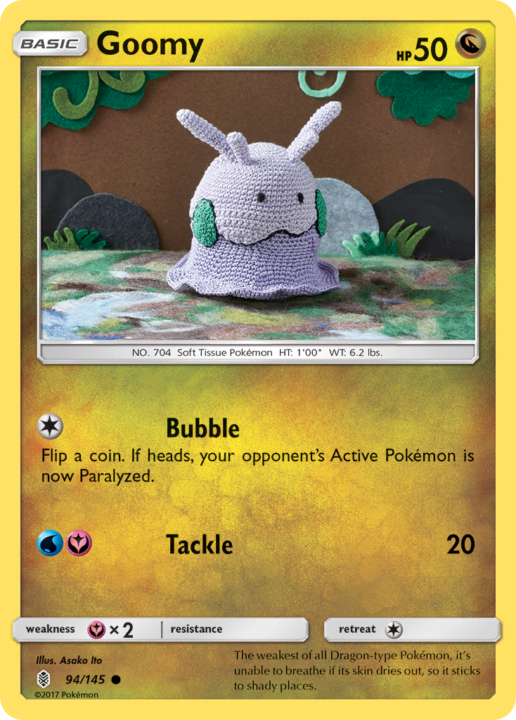 Goomy (94/145) [Sun & Moon: Guardians Rising] | Golgari Games