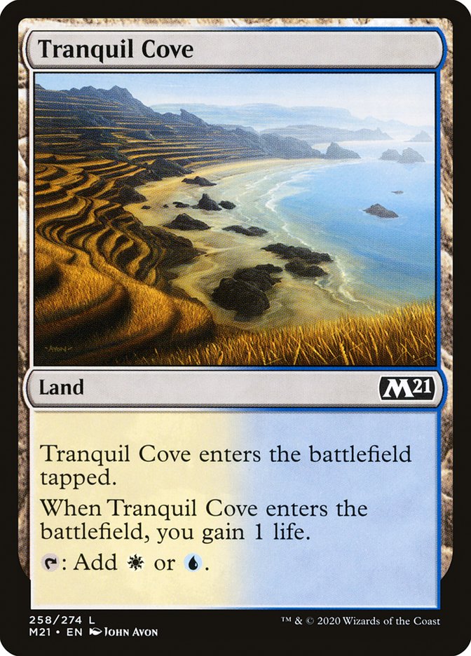 Tranquil Cove [Core Set 2021] | Golgari Games