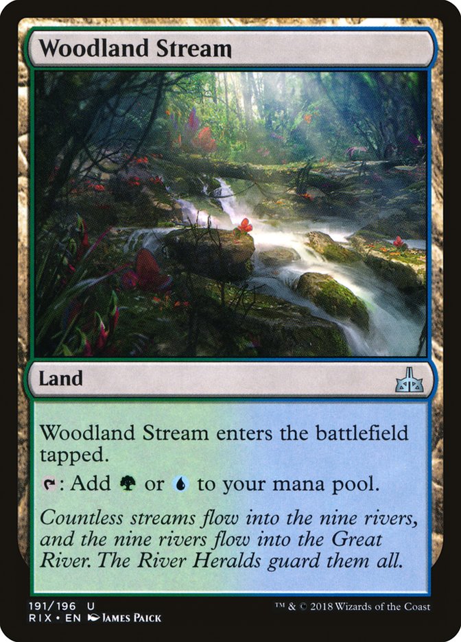 Woodland Stream [Rivals of Ixalan] | Golgari Games