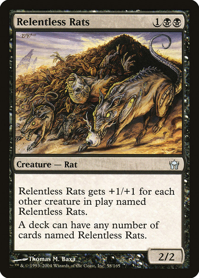 Relentless Rats [Fifth Dawn] | Golgari Games