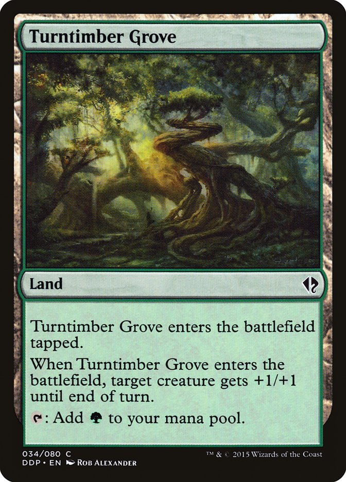 Turntimber Grove [Duel Decks: Zendikar vs. Eldrazi] | Local Legends