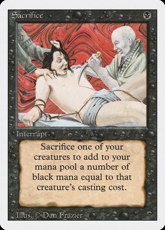 Sacrifice [Revised Edition] | Golgari Games