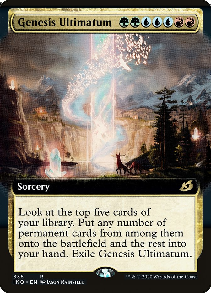 Genesis Ultimatum (Extended Art) [Ikoria: Lair of Behemoths] | Local Legends