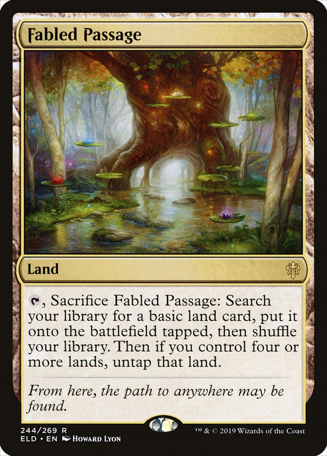 Fabled Passage [Throne of Eldraine] | Local Legends
