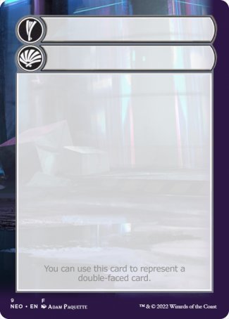 Helper Card (9/9) [Kamigawa: Neon Dynasty Tokens] | Local Legends