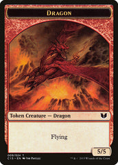 Spider // Dragon Double-Sided Token [Commander 2015 Tokens] | Golgari Games