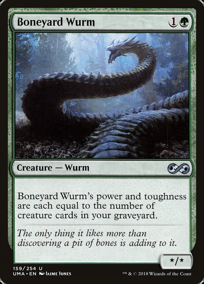 Boneyard Wurm [Ultimate Masters] | Golgari Games