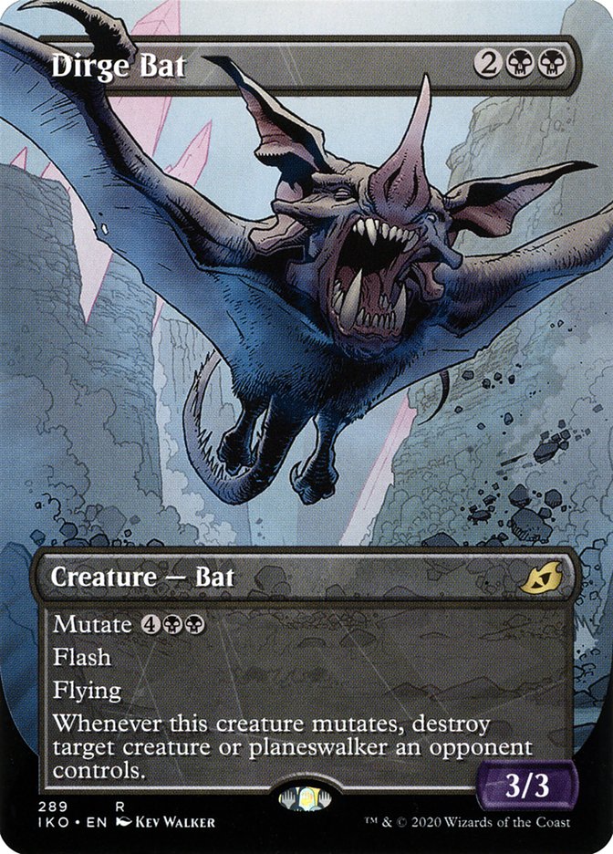 Dirge Bat (Showcase) [Ikoria: Lair of Behemoths] | Local Legends
