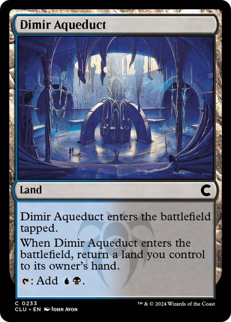 Dimir Aqueduct [Ravnica: Clue Edition] | Local Legends
