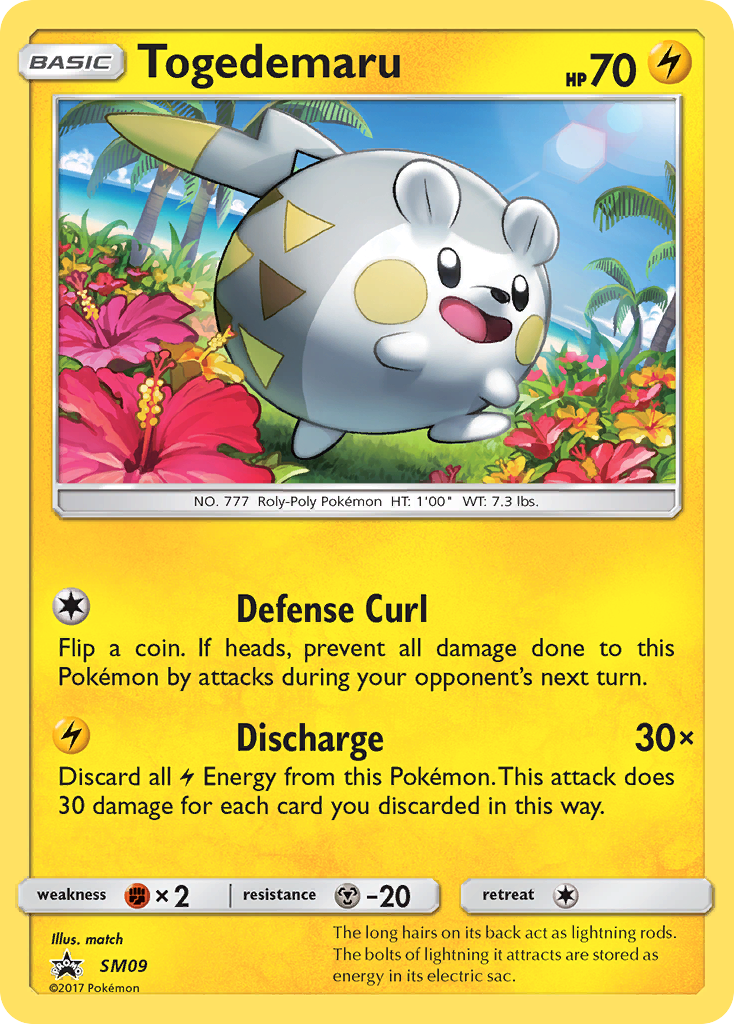 Togedemaru (SM09) [Sun & Moon: Black Star Promos] | Golgari Games