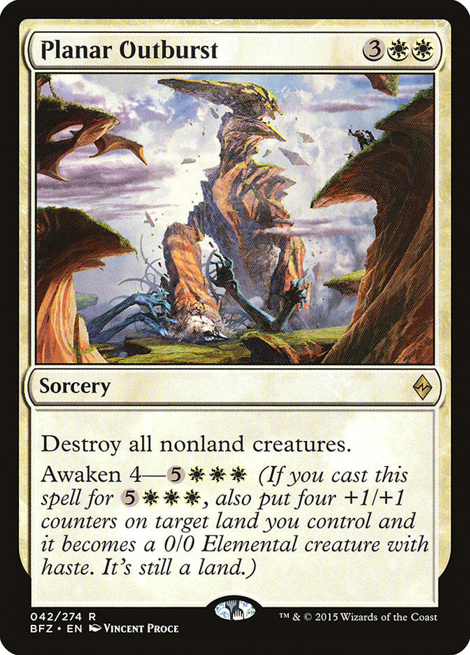 Planar Outburst [Battle for Zendikar] | Local Legends