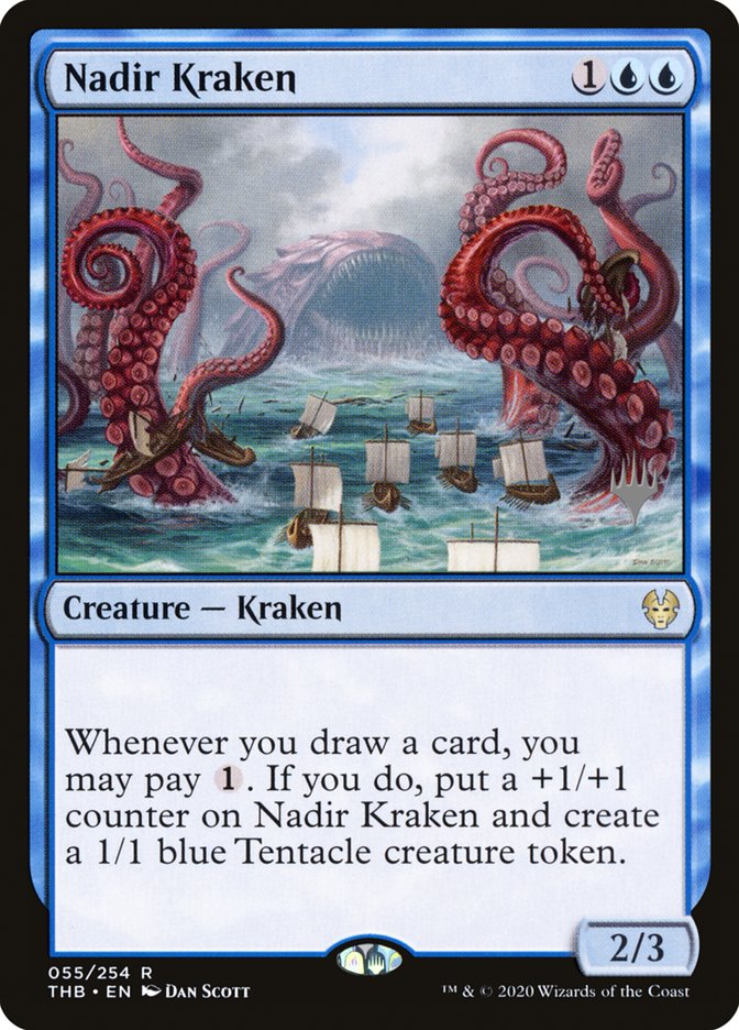 Nadir Kraken (Promo Pack) [Theros Beyond Death Promos] | Local Legends