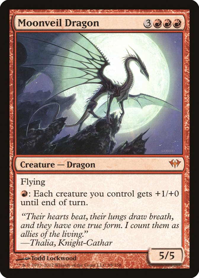 Moonveil Dragon [Dark Ascension] | Local Legends