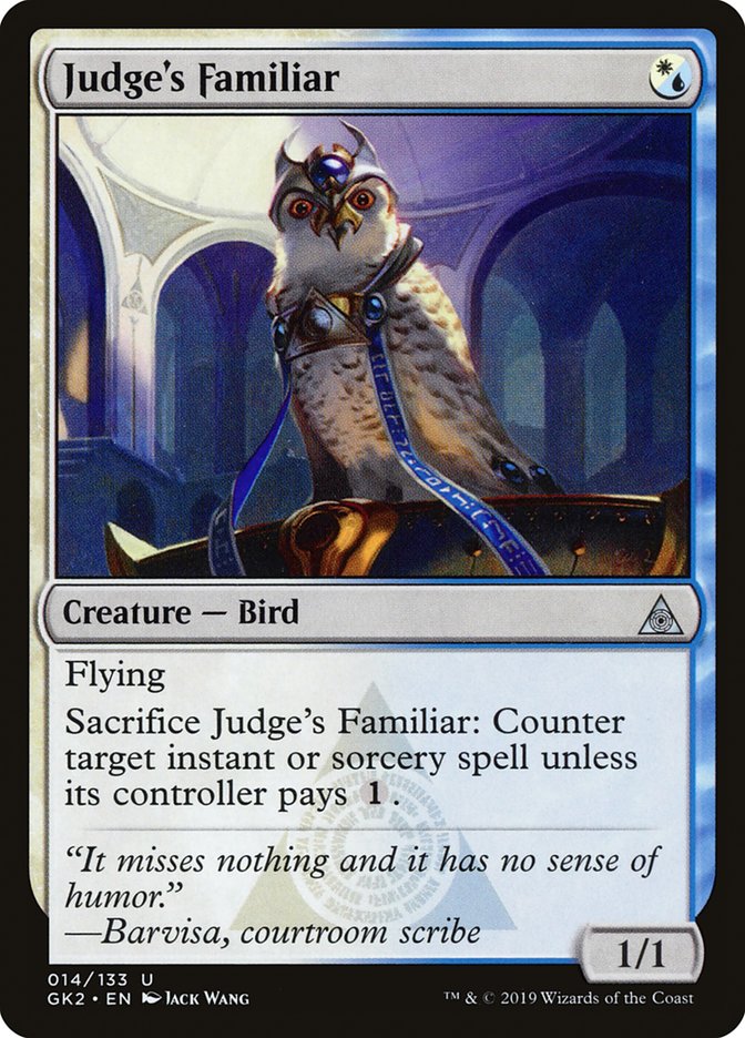 Judge's Familiar [Ravnica Allegiance Guild Kit] | Local Legends