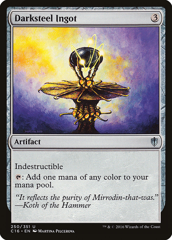 Darksteel Ingot [Commander 2016] | Local Legends