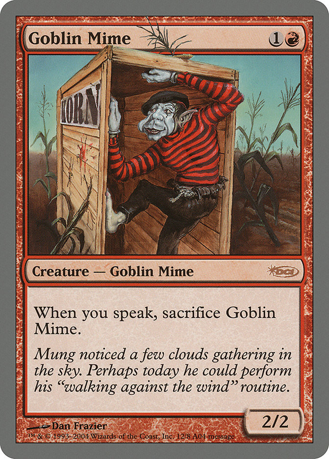 Goblin Mime [Arena League 2004] | Golgari Games