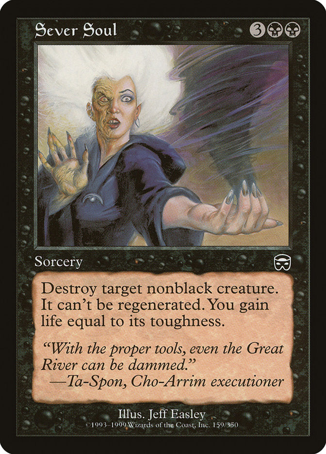 Sever Soul [Mercadian Masques] | Local Legends