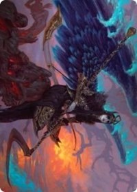 Eradicator Valkyrie Art Card [Kaldheim Art Series] | Golgari Games