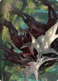 Vorinclex, Monstrous Raider 1 Art Card [Kaldheim Art Series] | Golgari Games