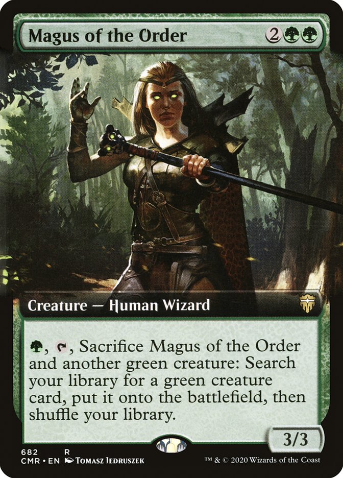 Magus of the Order (Extended Art) [Commander Legends] | Local Legends