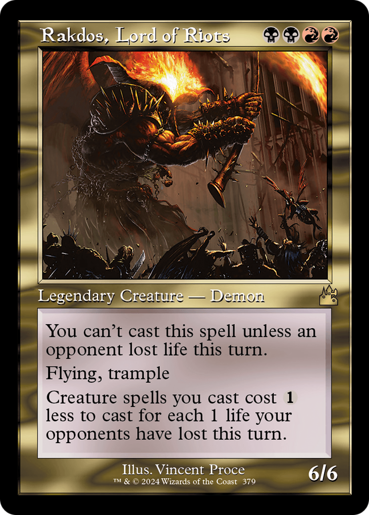 Rakdos, Lord of Riots (Retro Frame) [Ravnica Remastered] | Golgari Games