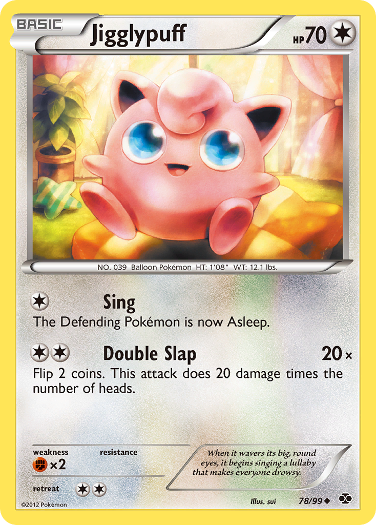 Jigglypuff (78/99) [Black & White: Next Destinies] | Golgari Games