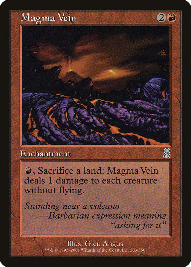 Magma Vein [Odyssey] | Golgari Games