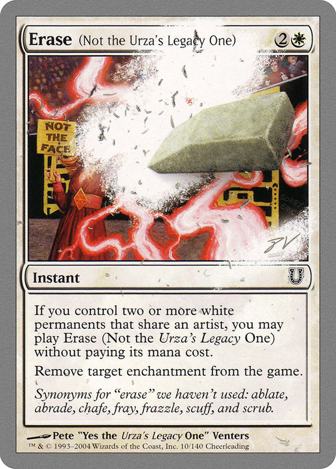 Erase (Not the Urza's Legacy One) [Unhinged] | Local Legends
