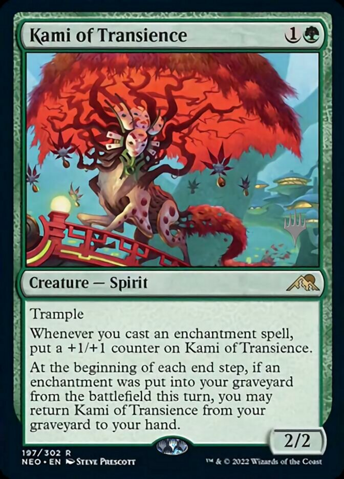 Kami of Transience (Promo Pack) [Kamigawa: Neon Dynasty Promos] | Local Legends