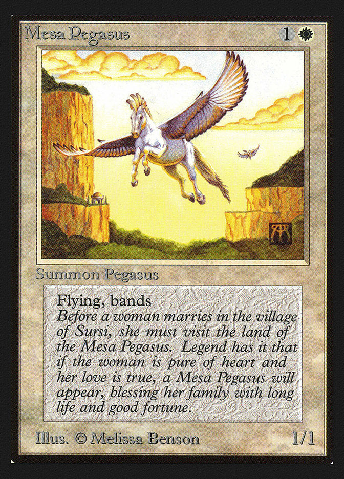 Mesa Pegasus [International Collectors' Edition] | Golgari Games