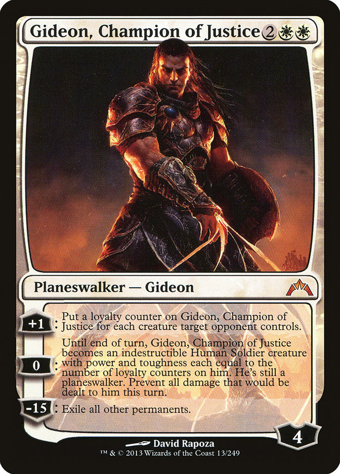 Gideon, Champion of Justice [Gatecrash] | Golgari Games