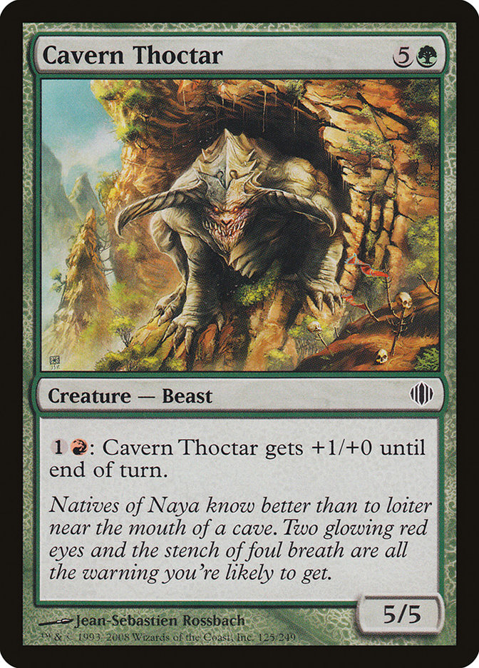 Cavern Thoctar [Shards of Alara] | Local Legends