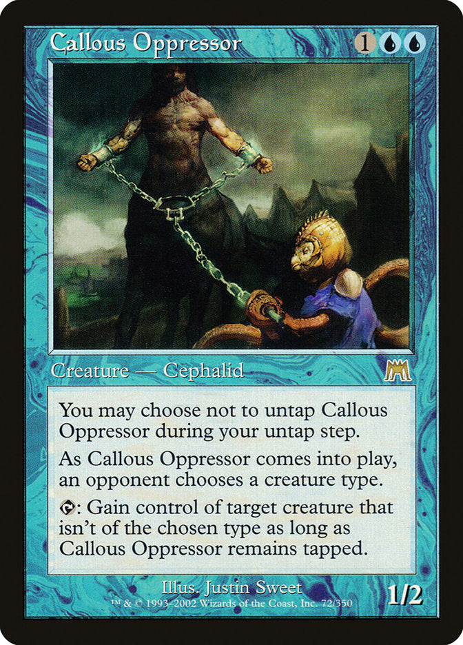 Callous Oppressor [Onslaught] | Golgari Games