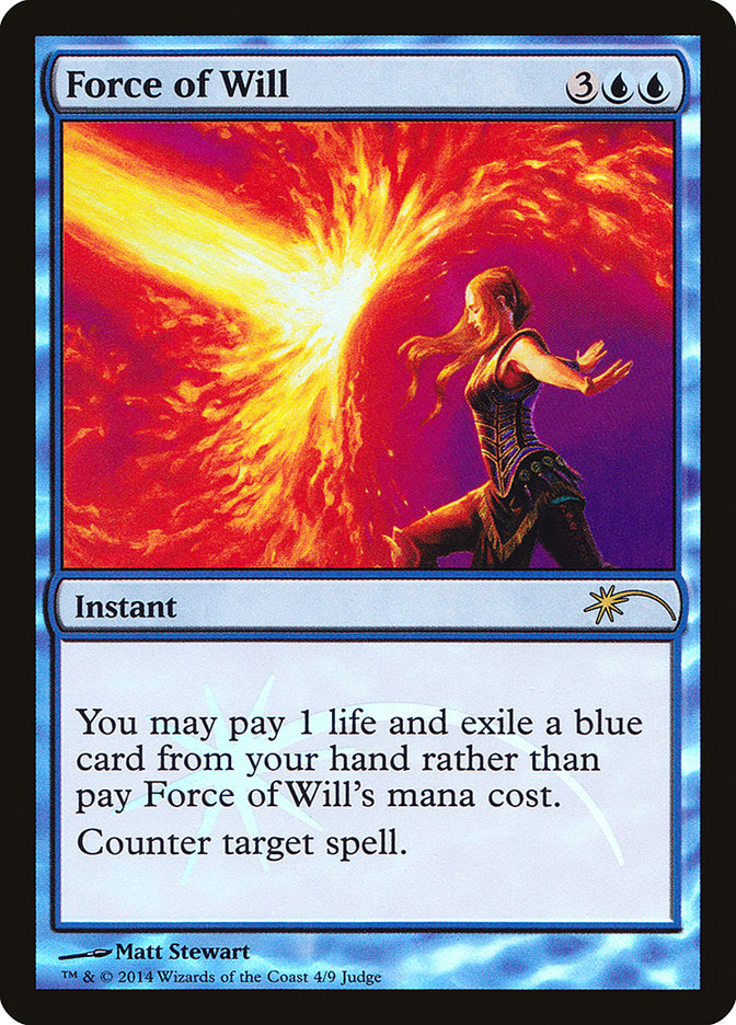 Force of Will [Judge Gift Cards 2014] | Golgari Games