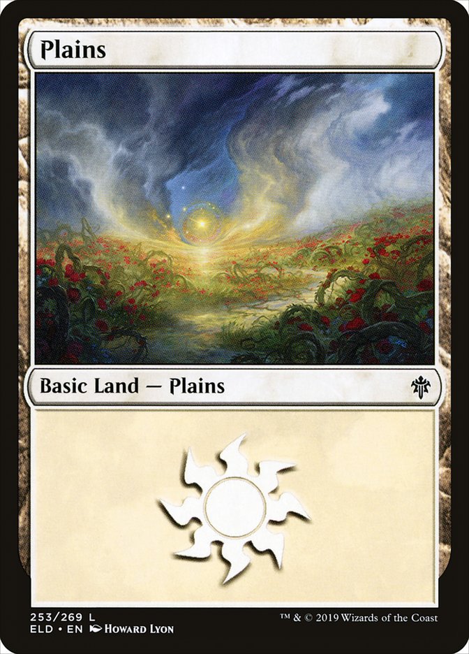 Plains (253) [Throne of Eldraine] | Local Legends