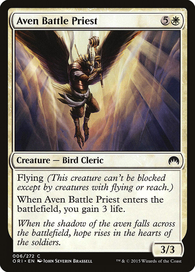 Aven Battle Priest [Magic Origins] | Local Legends