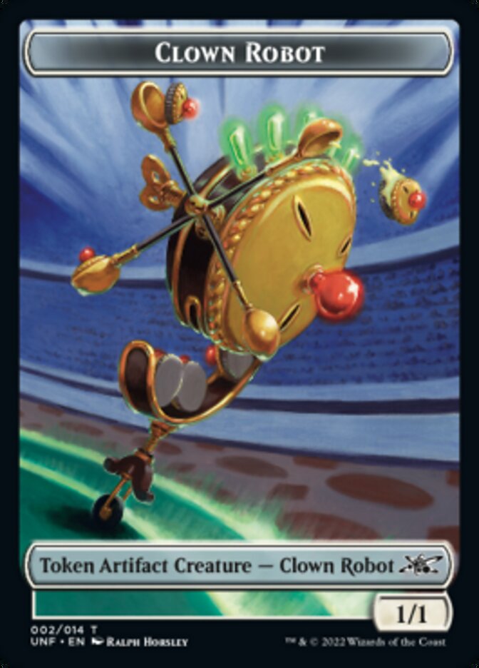 Clown Robot (002) Token [Unfinity Tokens] | Golgari Games