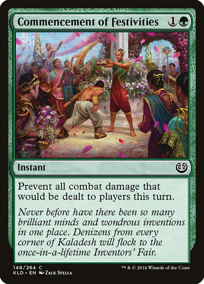 Commencement of Festivities [Kaladesh] | Golgari Games