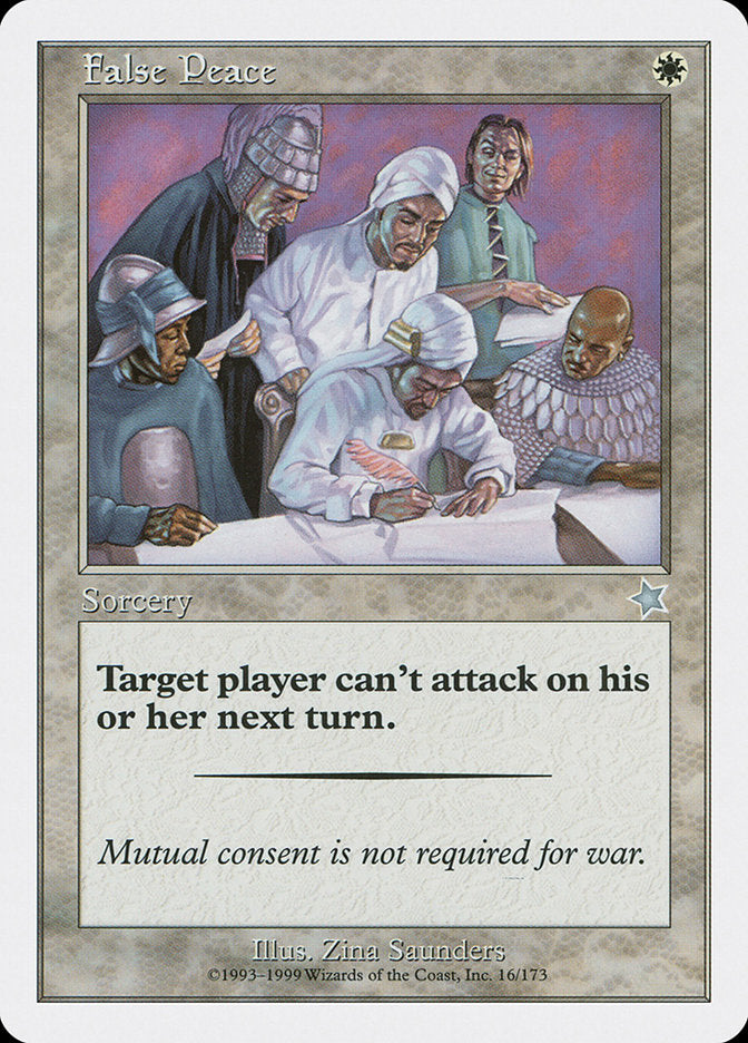 False Peace [Starter 1999] | Local Legends