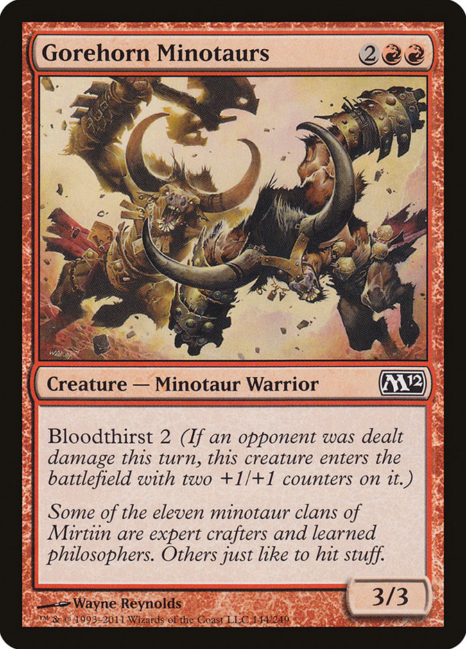 Gorehorn Minotaurs [Magic 2012] | Local Legends