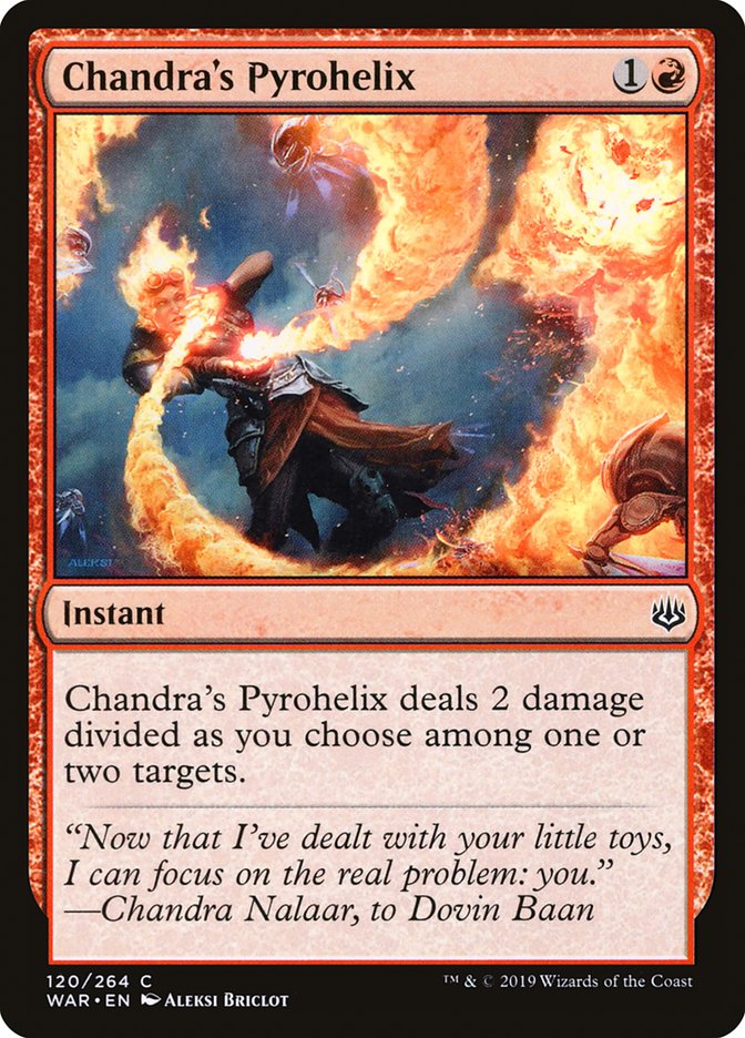Chandra's Pyrohelix [War of the Spark] | Local Legends